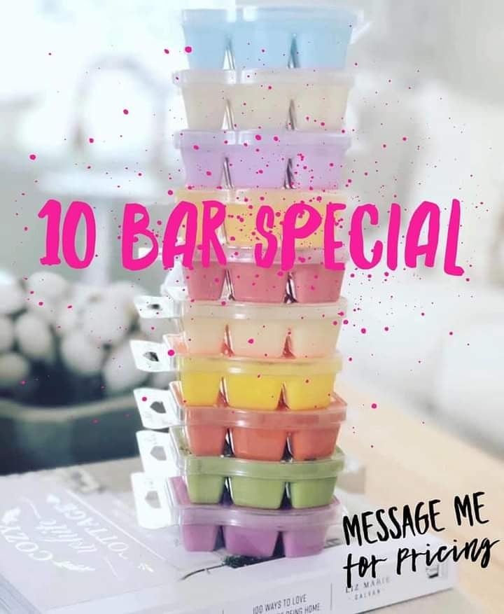 Scentsy 10 Bar Special